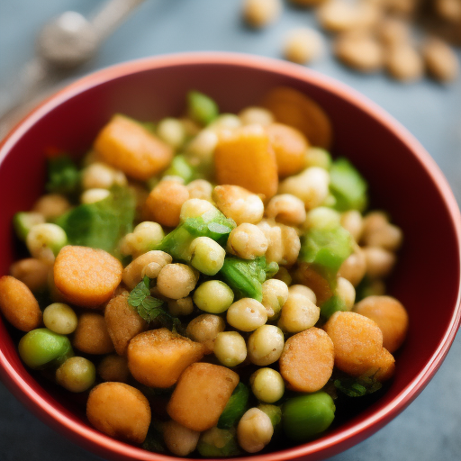 Ensalada de Garbanzos y Zanahoria Marroquí

