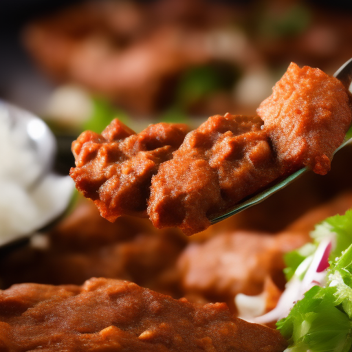 Albóndigas de carne en salsa de chipotle

