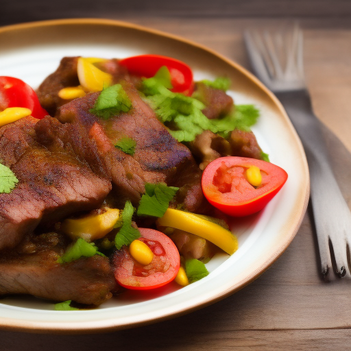 "Platillo exquisito y fácil de preparar: Carne asada al estilo mexicano"

