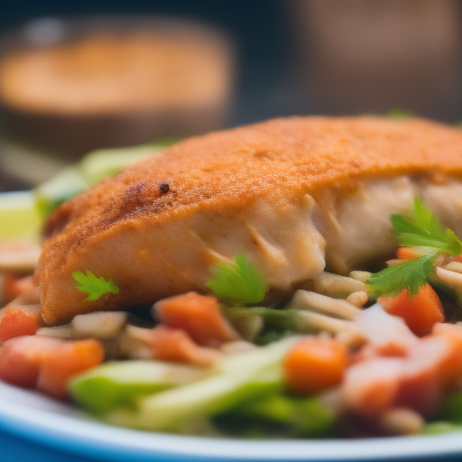 Delicioso Pastel de Pescado Mexicano
