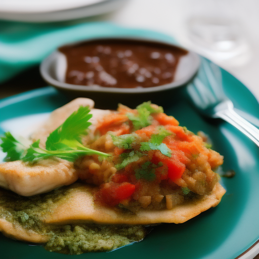 Receta Mexicana de Pescado en Salsa Verde

