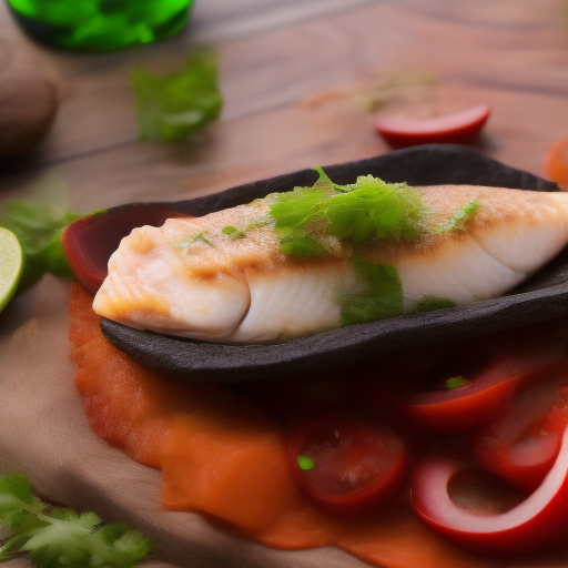 Delicioso Pescado al Pipián Verde Mexicano

