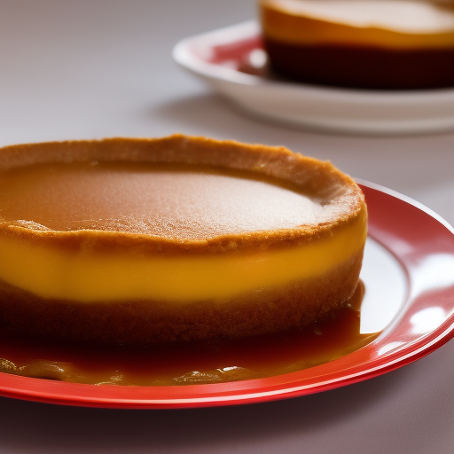 Delicioso postre mexicano: Flan de cajeta

