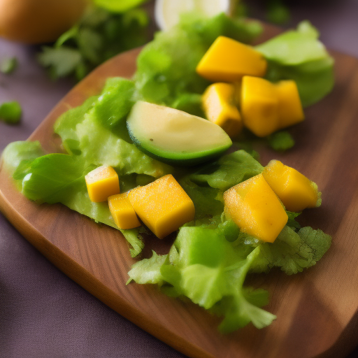 Ensalada Mexicana de Aguacate y Mango

