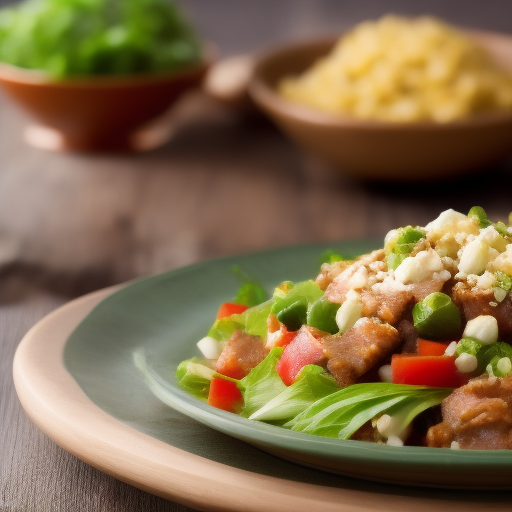 Ensalada Mexicana con un toque especial

