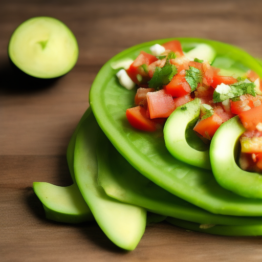 Ensalada de nopal y aguacate: una deliciosa y saludable opción mexicana

